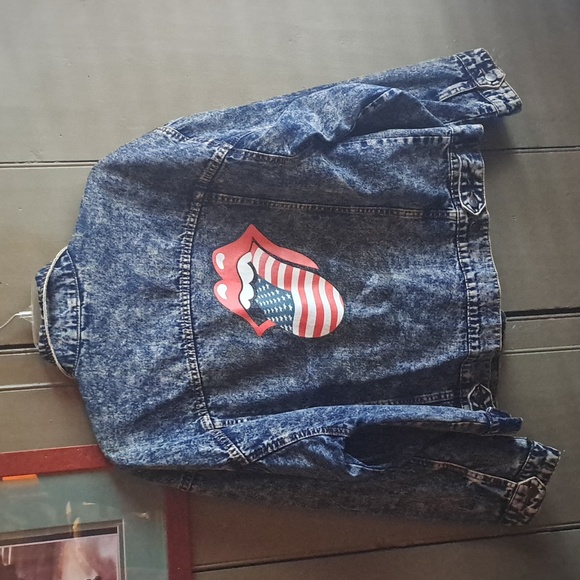 The Rolling Stones Denim Jacket - Picture 2 of 8